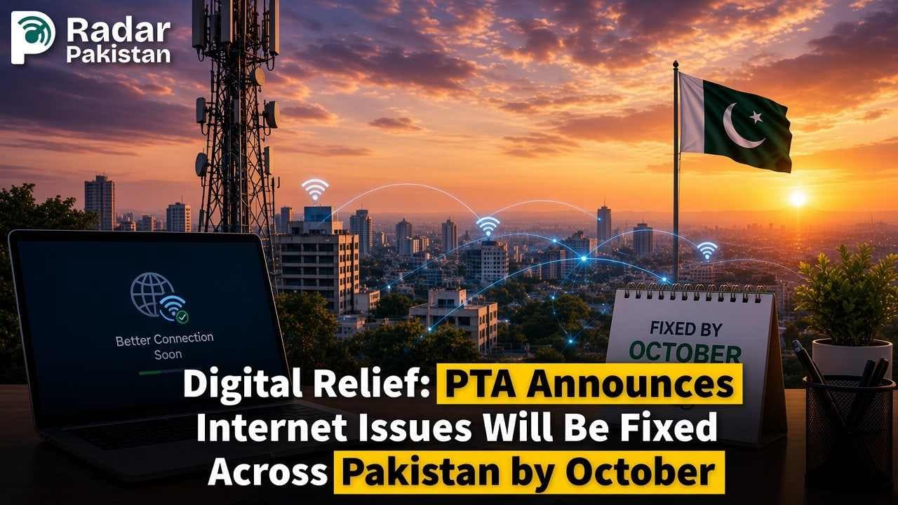 Digital Relief: PTA Announces Internet Issues Will Be Fixed Across Pakistan by October