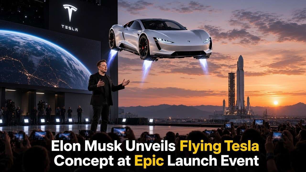 Tesla's 'Flying' Roadster: 10 Incredible Features of Elon Musk's Futuristic Electric Supercar
