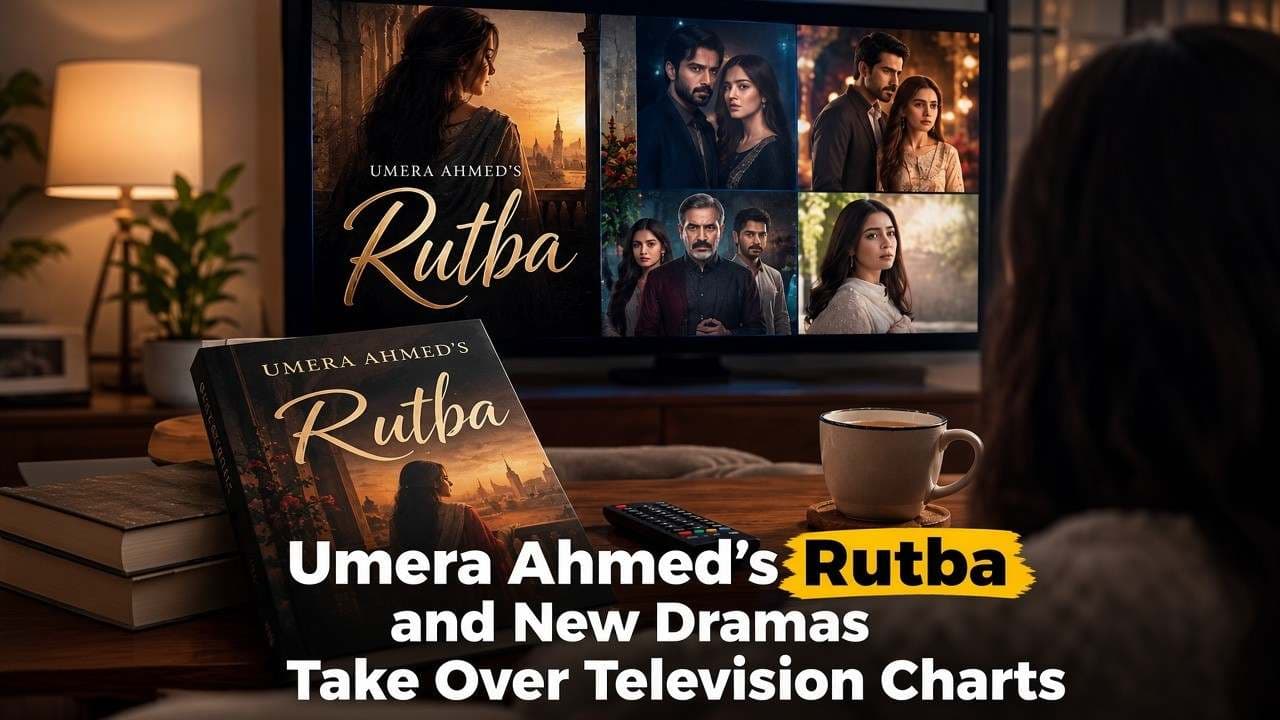 Small-Screen Buzz: Umera Ahmed’s Rutba and New Dramas Take Over Television Charts
