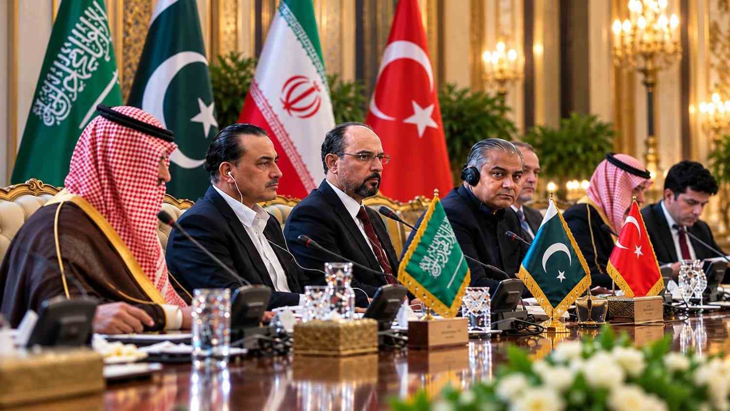Iran, Pakistan, Saudi Arabia and Türkiye Hold Talks on Regional Security and Cooperation