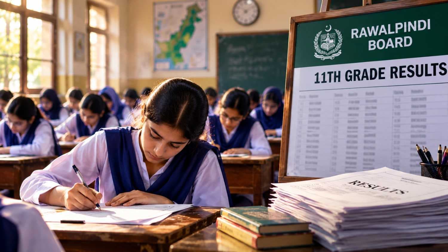 Rawalpindi Board Announces Class 11 Results as Graphic Claims Over 25,000 Students Failed