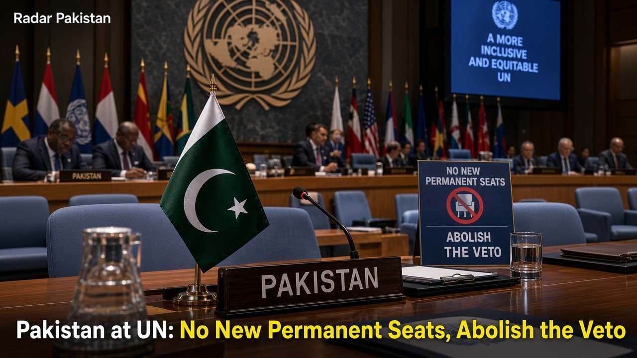 Diplomatic Stance: Pakistan Rejects New Permanent UN Security Council Seats and Calls for Veto Abolition