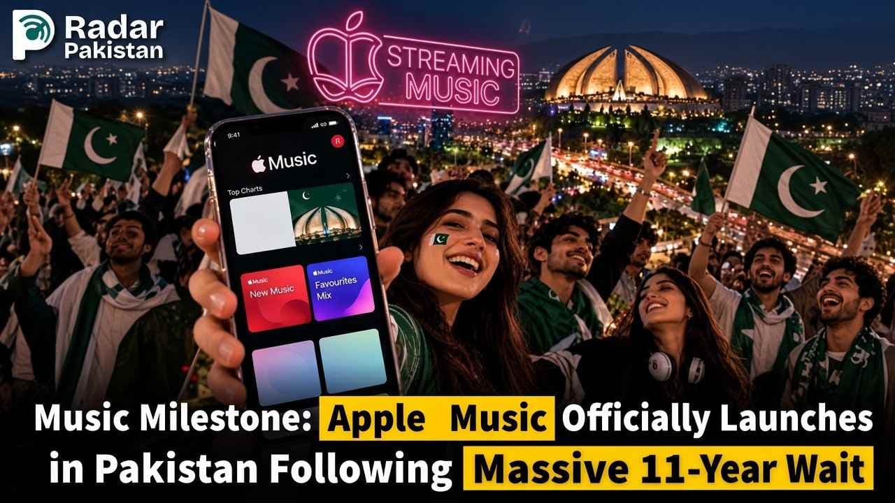 Music Milestone: Apple Music Officially Launches in Pakistan Following Massive 11-Year Wait