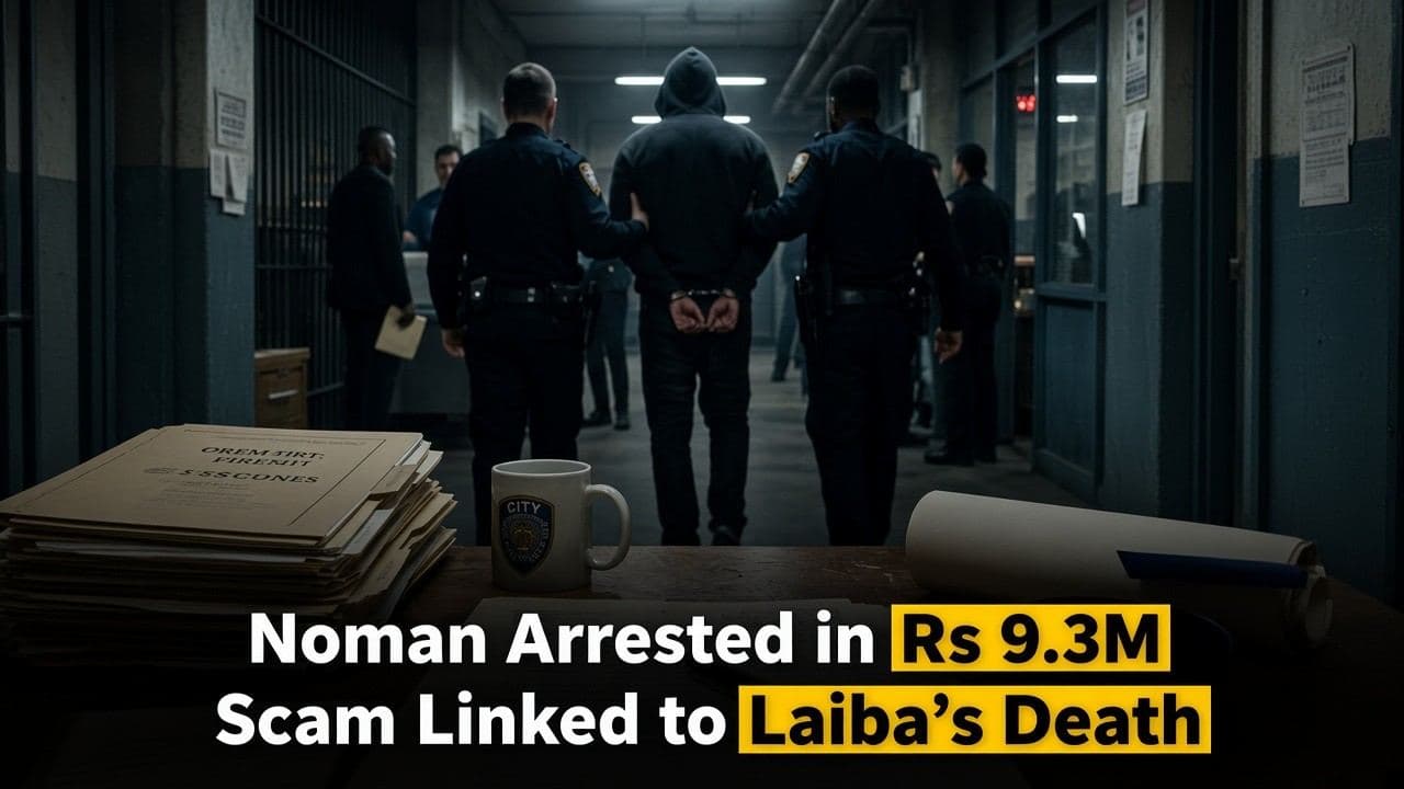 Tragedy and Accountability: FIA Arrests Prime Suspect Muhammad Noman in Rs9.3M Scholarship Fraud Linked to Laiba Aijaz’s Death
