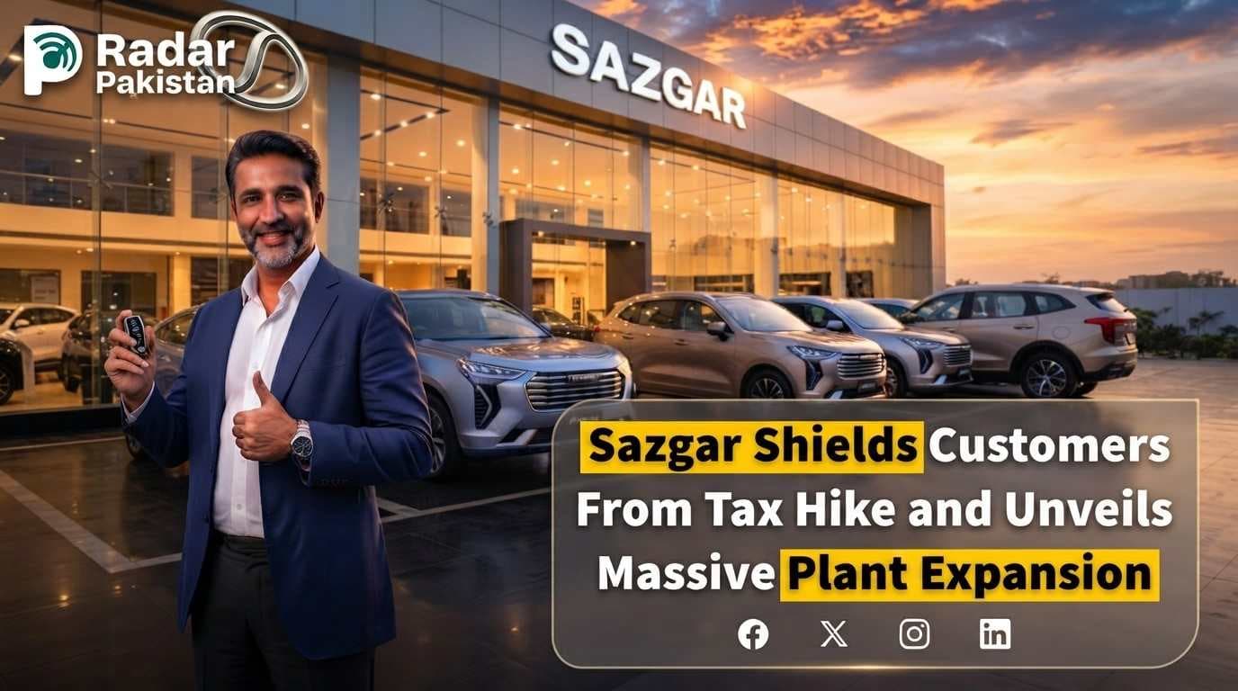 Sazgar Shields Customers From Tax Hike and Unveils Massive Plant Expansion