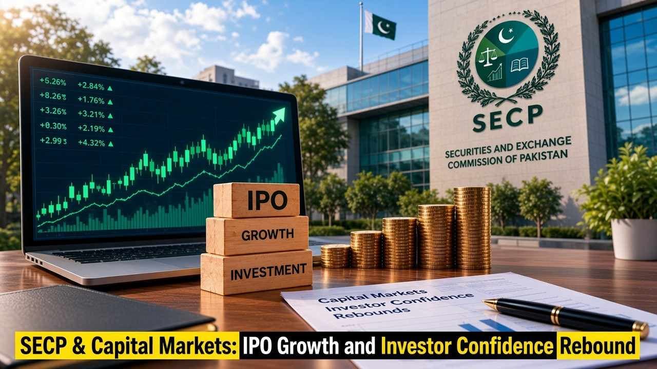 Capital Markets Expansion: SECP Reports Over Rs. 20 Billion Raised via IPOs as Investor Confidence Recovers