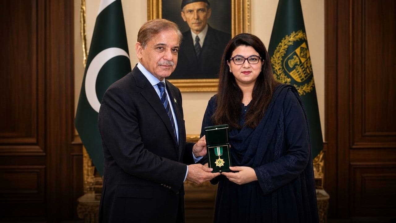 PM Shehbaz Sharif Announces National Award for IT Minister Shaza Fatima Over Digital Petrol Subsidy Success